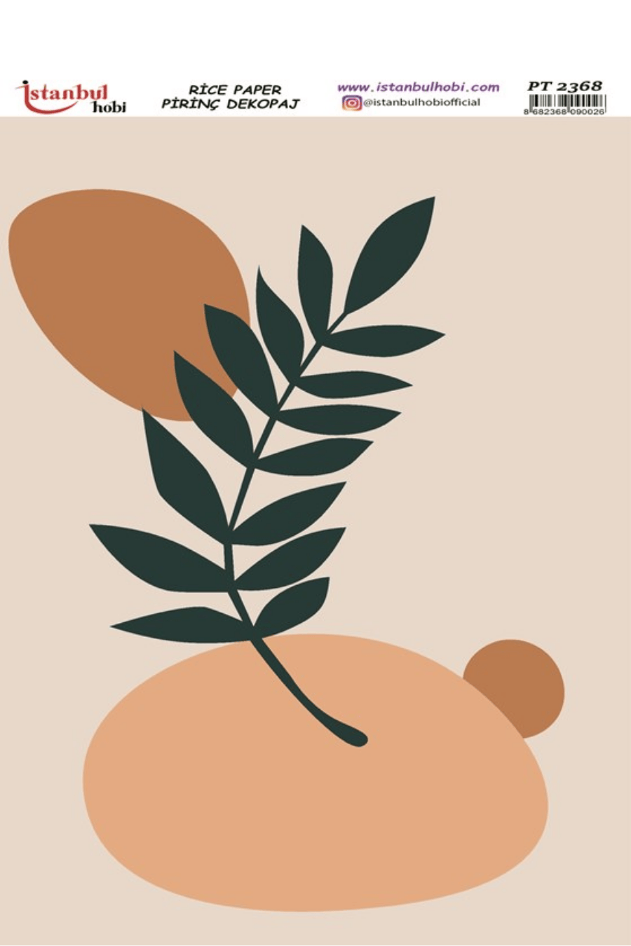 Pirinç Dekopaj Boho Serisi PT-2368