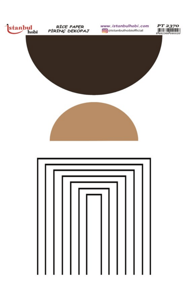 Pirinç Dekopaj Boho Serisi PT-2370