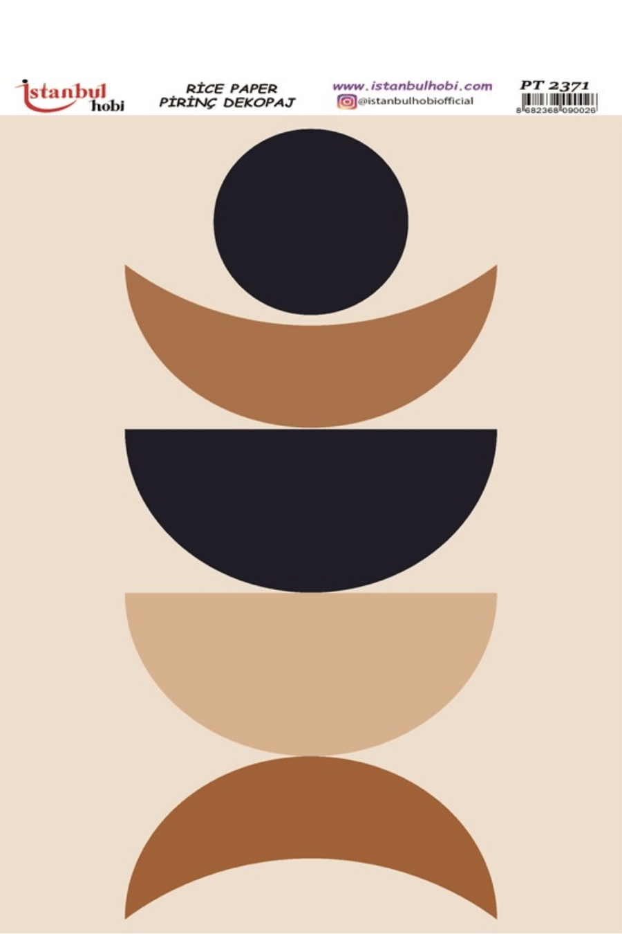 Pirinç Dekopaj Boho Serisi PT-2371