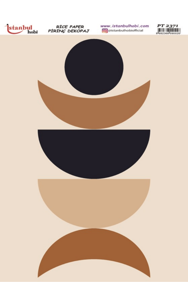 Pirinç Dekopaj Boho Serisi PT-2371