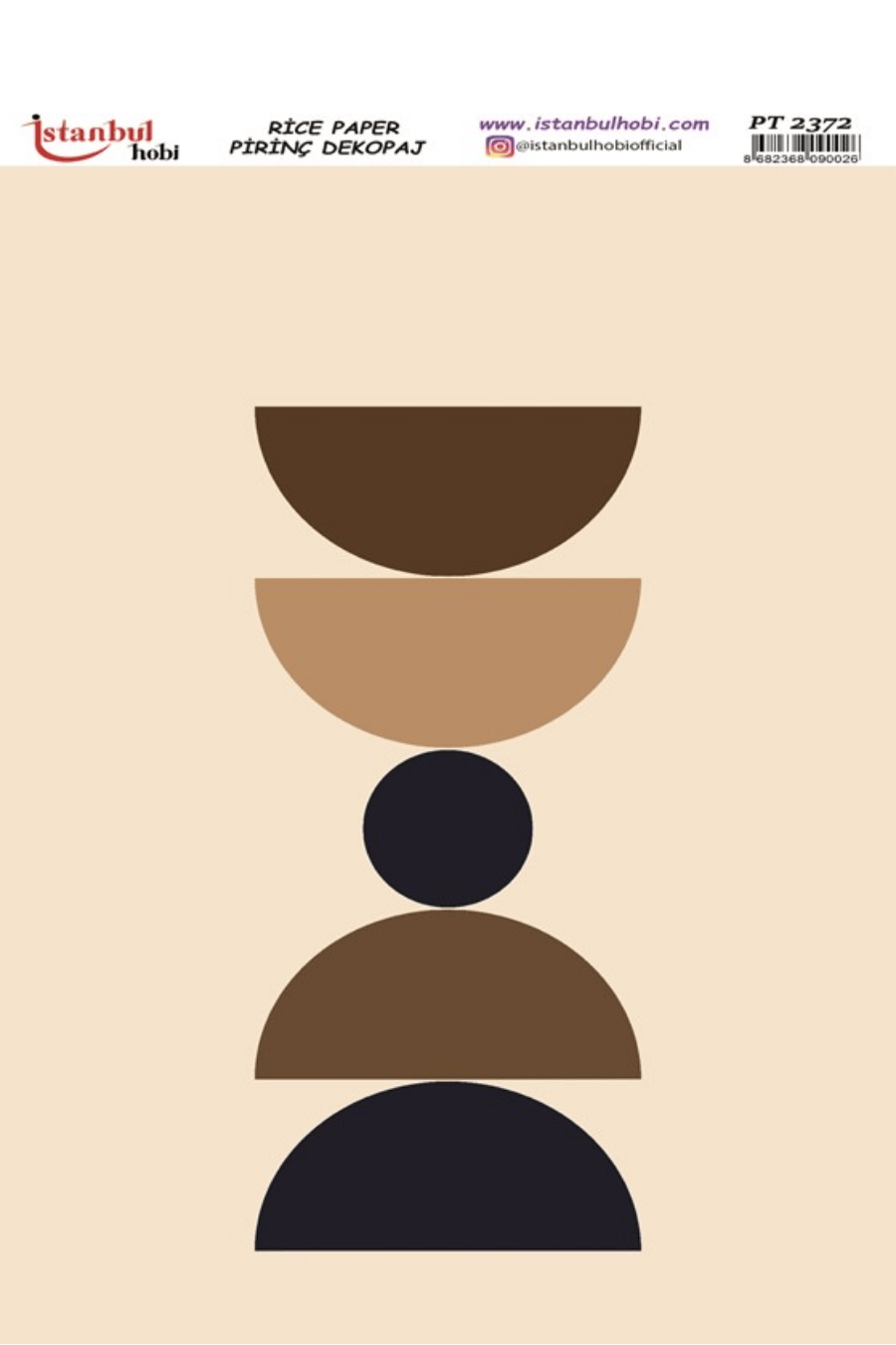 Pirinç Dekopaj Boho Serisi PT-2372