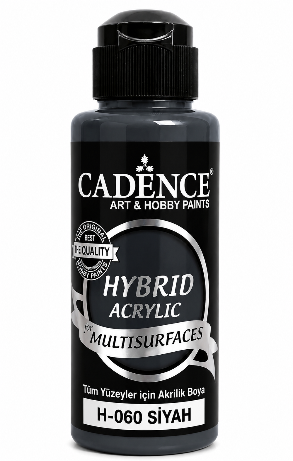 Cadence Hybrid Multisurface H-060 Siyah Akrilik Boya 120ml