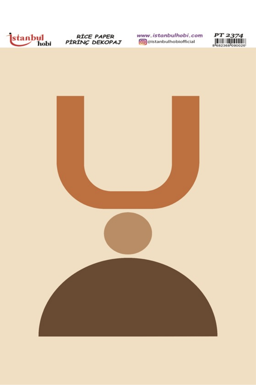 Pirinç Dekopaj Boho Serisi PT-2374