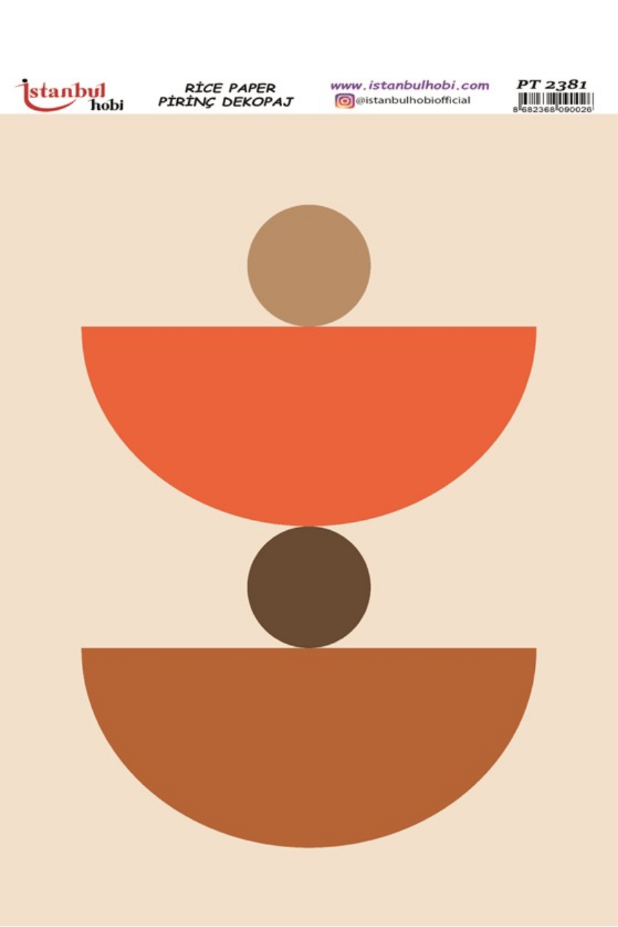Pirinç Dekopaj Boho Serisi PT-2381