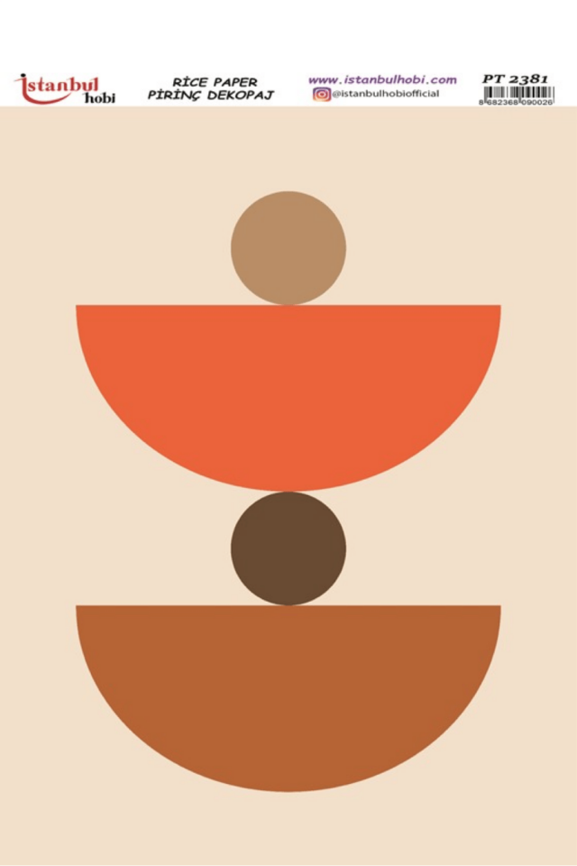 Pirinç Dekopaj Boho Serisi PT-2381