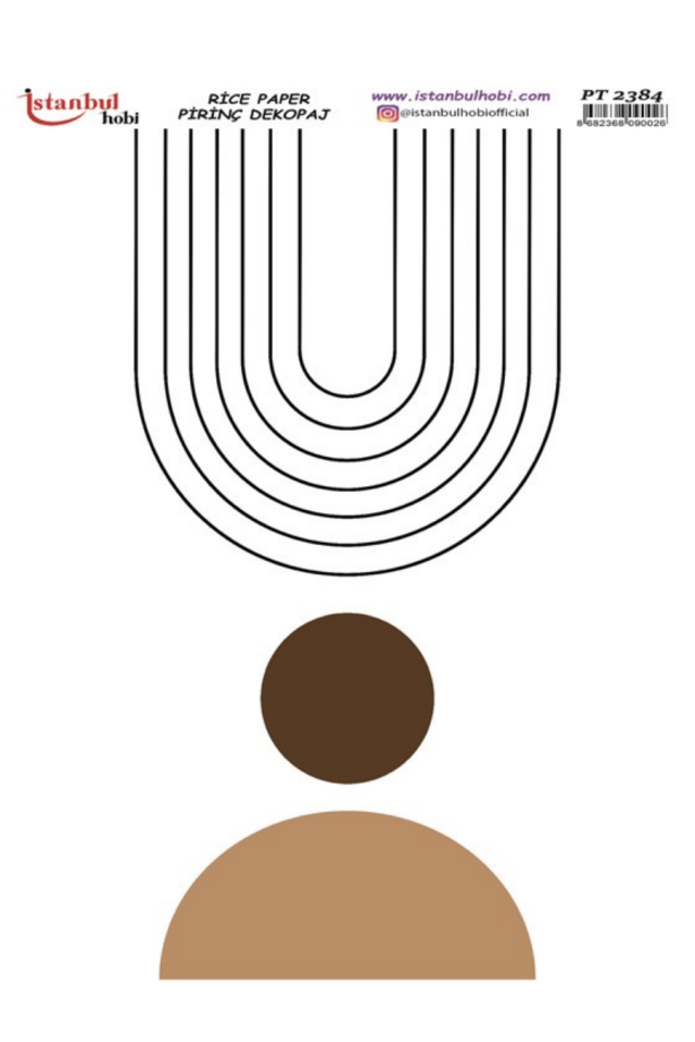 Pirinç Dekopaj Boho Serisi PT-2384