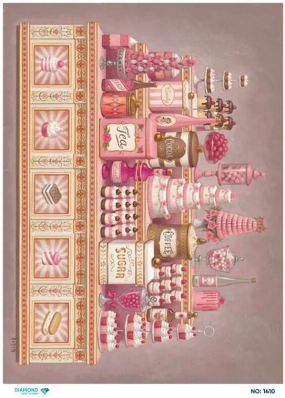 Pirinç Dekopaj DİA-1410 30x42cm