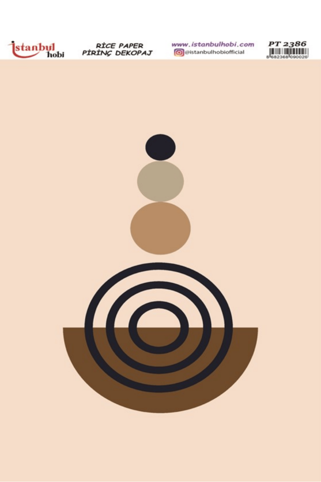Pirinç Dekopaj Boho Serisi PT-2386