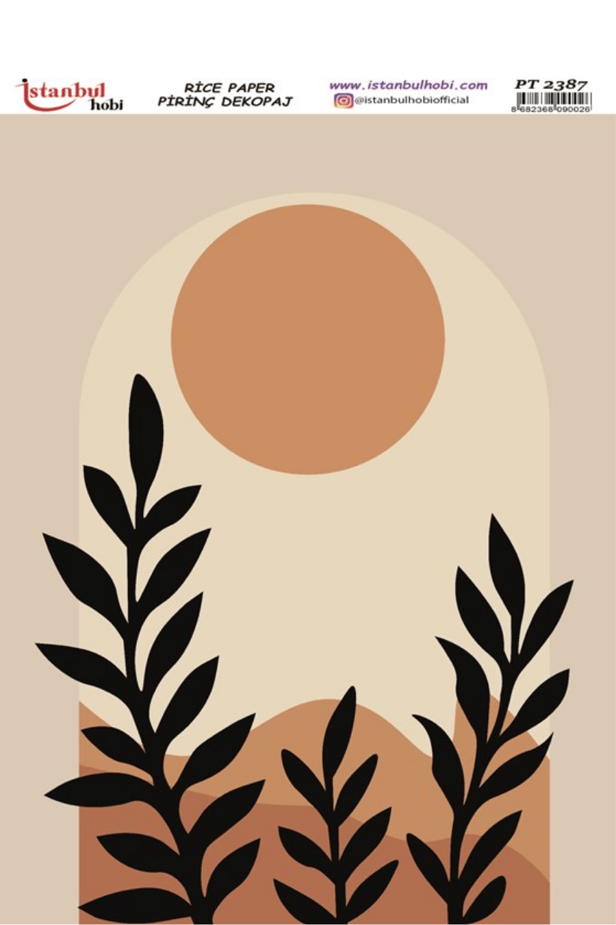 Pirinç Dekopaj Boho Serisi PT-2387