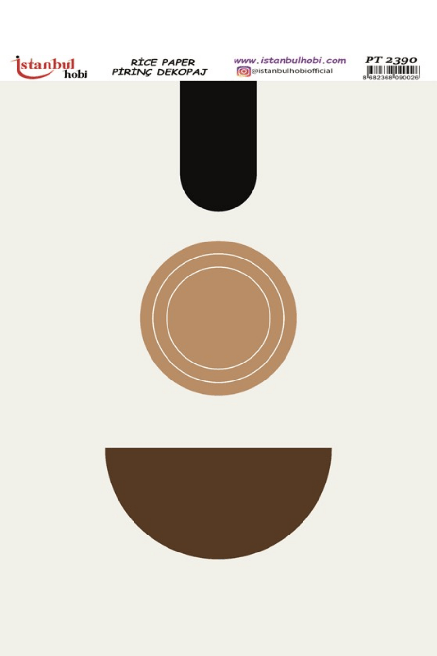 Pirinç Dekopaj Boho Serisi PT-2390