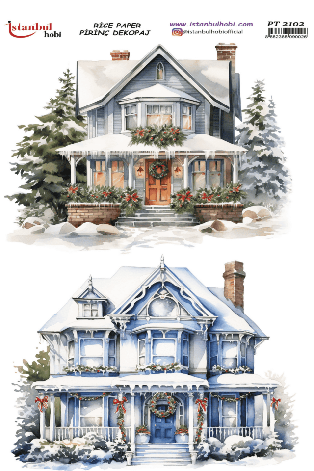 Pirinç Dekopaj Manzara PT-2102 30x42cm