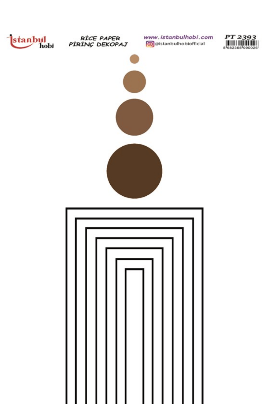 Pirinç Dekopaj Boho Serisi PT-2393