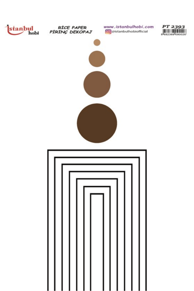 Pirinç Dekopaj Boho Serisi PT-2393
