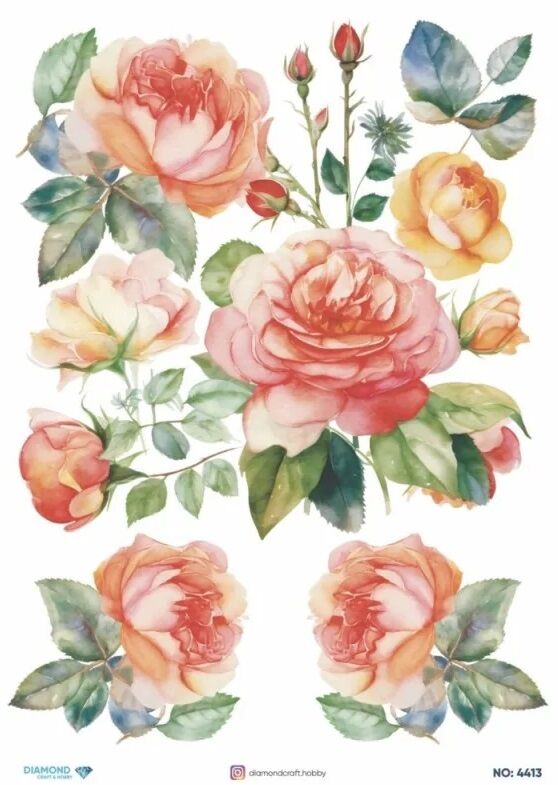 Pirinç Dekopaj DİA-4413 30x42cm