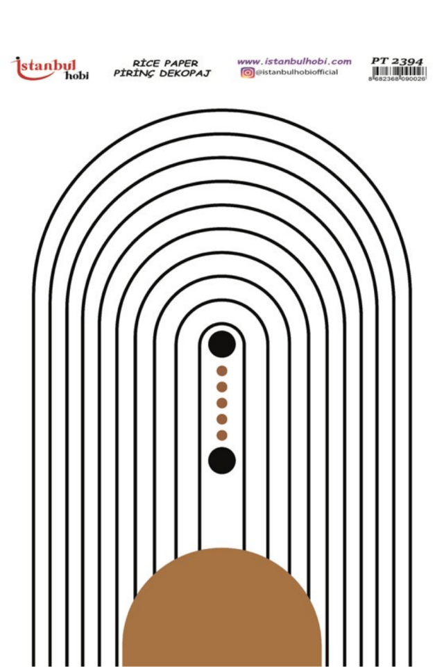 Pirinç Dekopaj Boho Serisi PT-2394