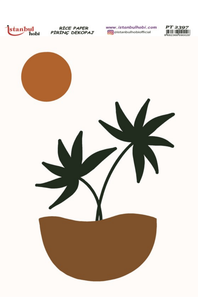Pirinç Dekopaj Boho Serisi PT-2397