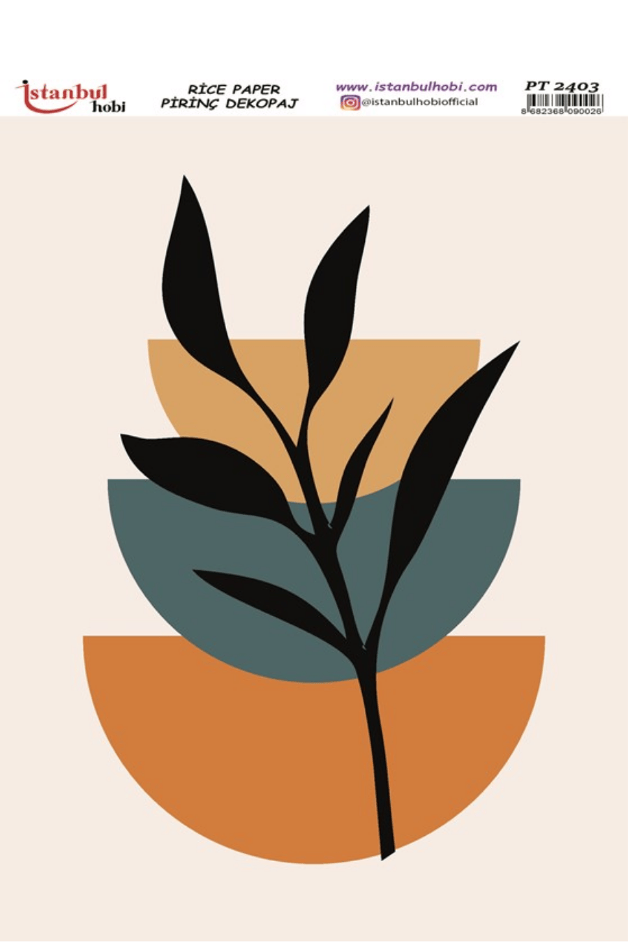 Pirinç Dekopaj Boho Serisi PT-2403
