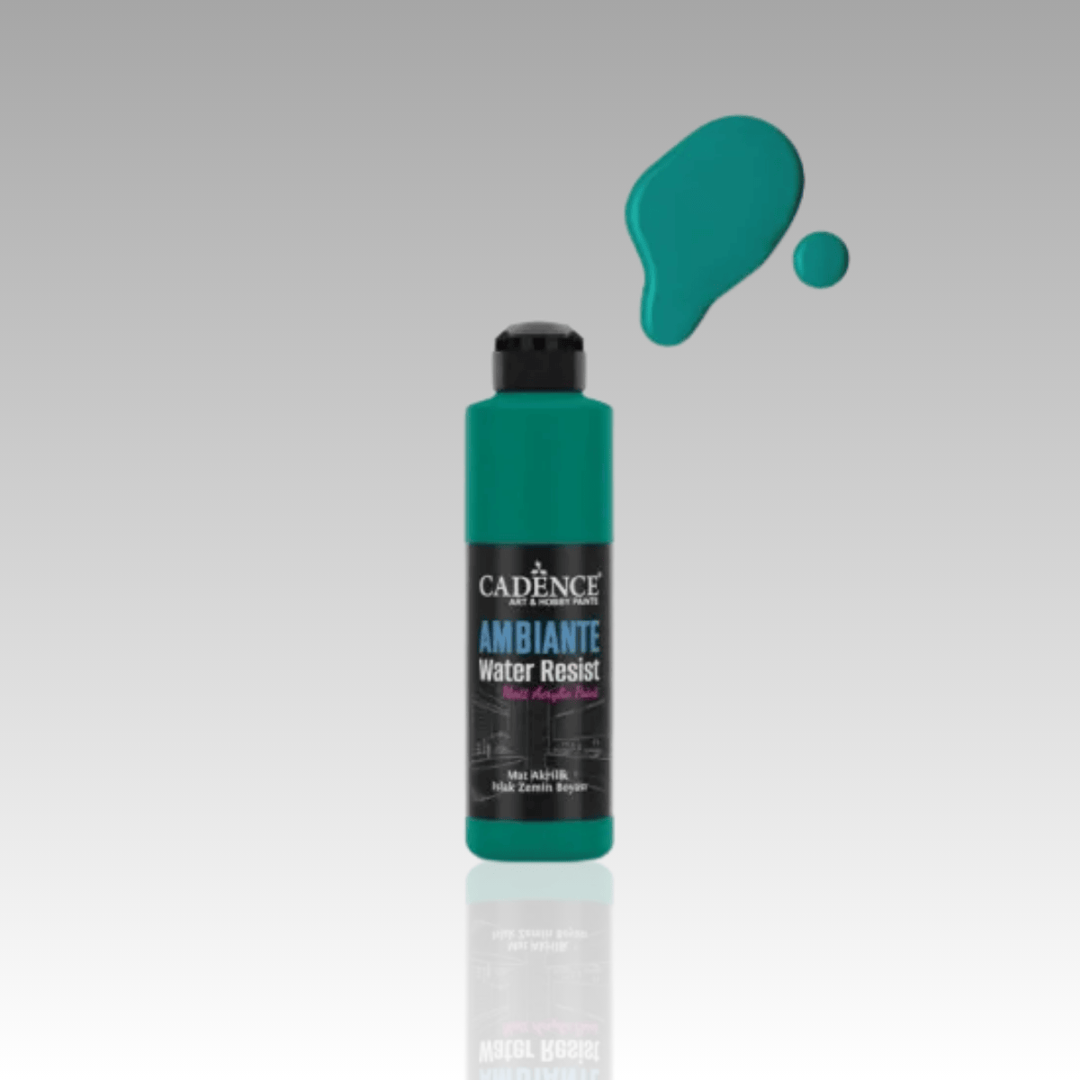 Deniz Yeşili Ambiante Islak Zemin Boyası 250ml+10ml Katalizör