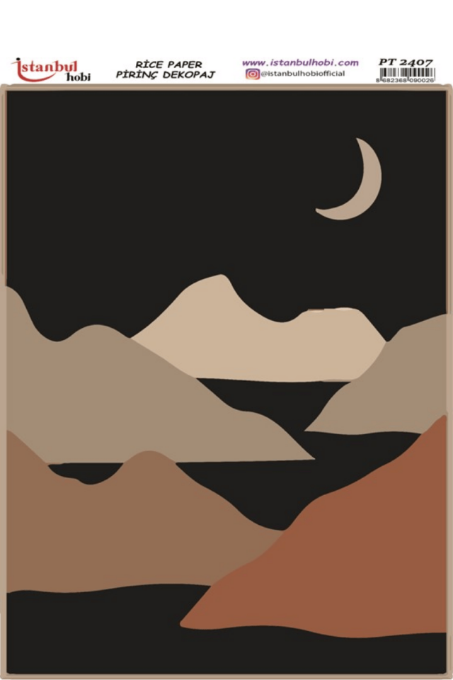 Pirinç Dekopaj Boho Serisi PT-2407