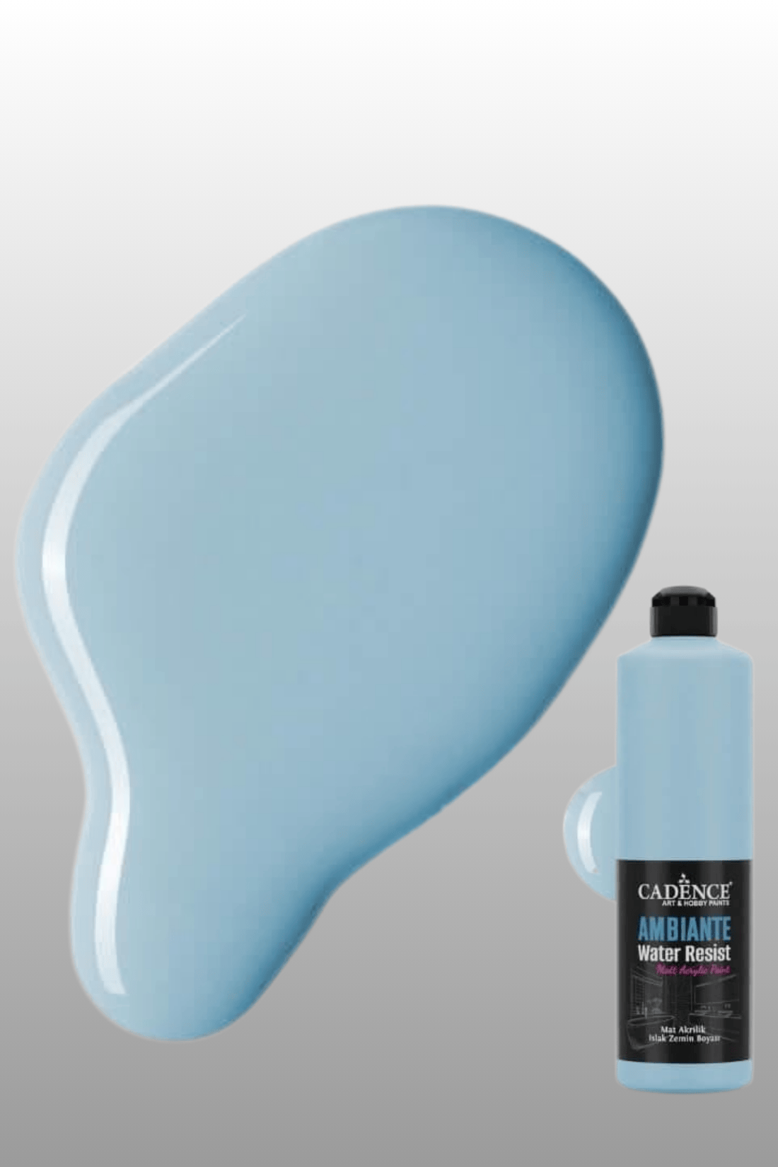 Toz Mavi Ambiante Islak Zemin Boyası 250ml+10ml Katalizör
