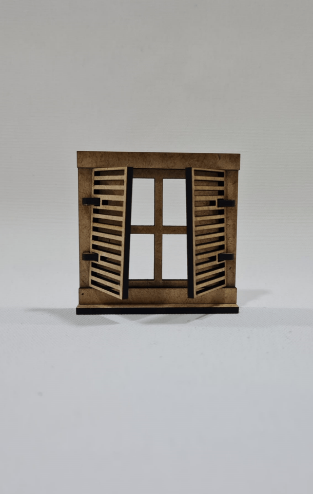 Kanatlı Minyatür Pencere Diorama