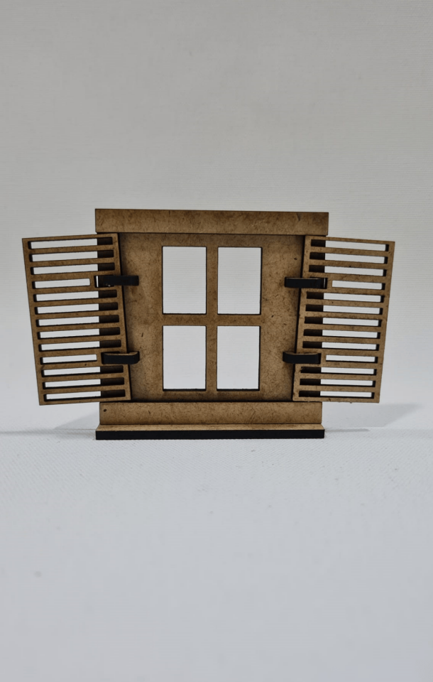 Kanatlı Minyatür Pencere Diorama