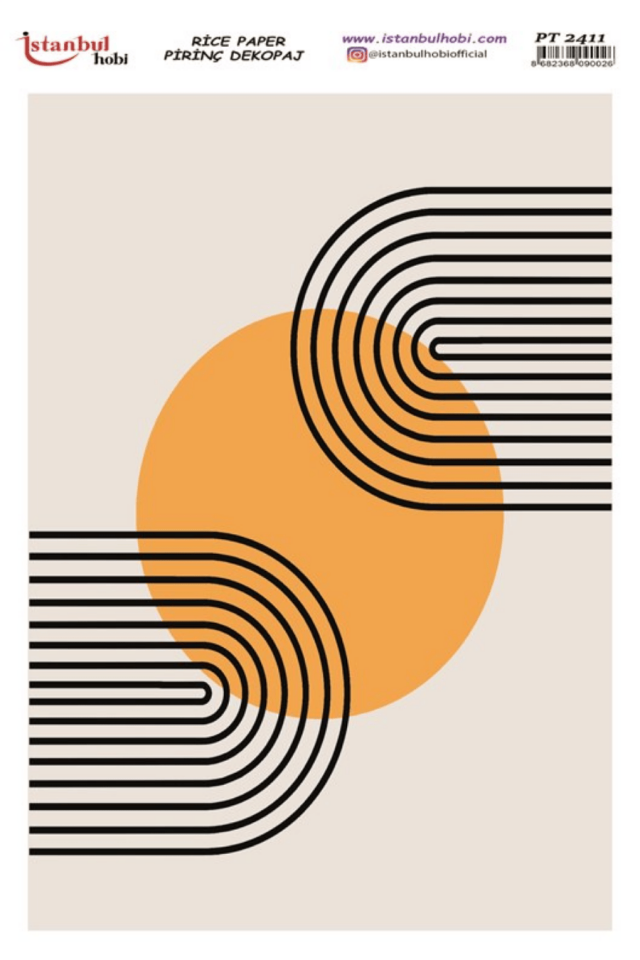 Pirinç Dekopaj Boho Serisi PT-2411
