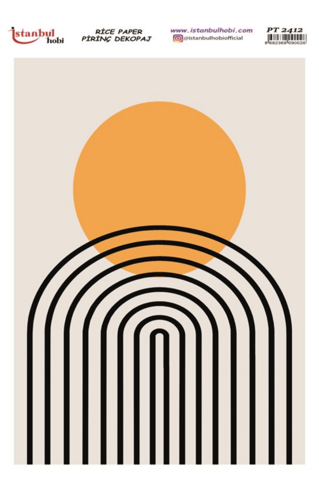 Pirinç Dekopaj Boho Serisi PT-2412