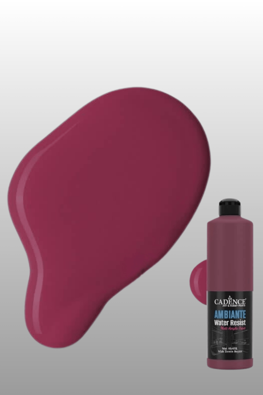 Bordo Ambiante Islak Zemin Boyası 250ml+10ml Katalizör