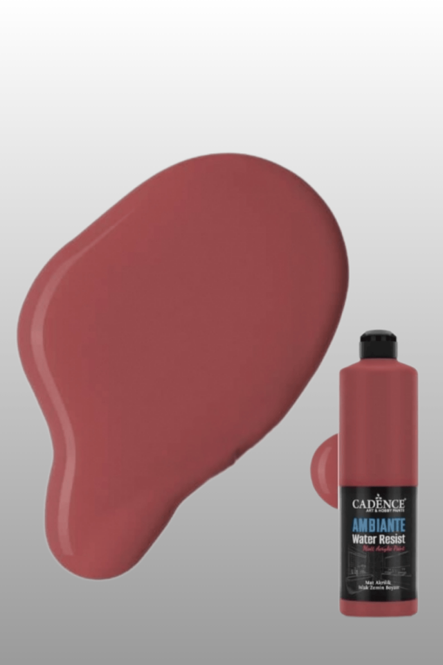 Mercan Kırmızı Ambiante Islak Zemin Boyası 250ml+10ml Katalizör