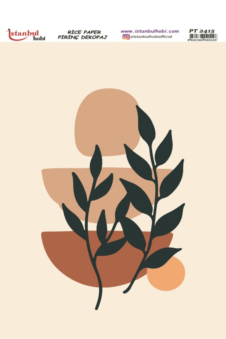 Pirinç Dekopaj Boho Serisi PT-2415