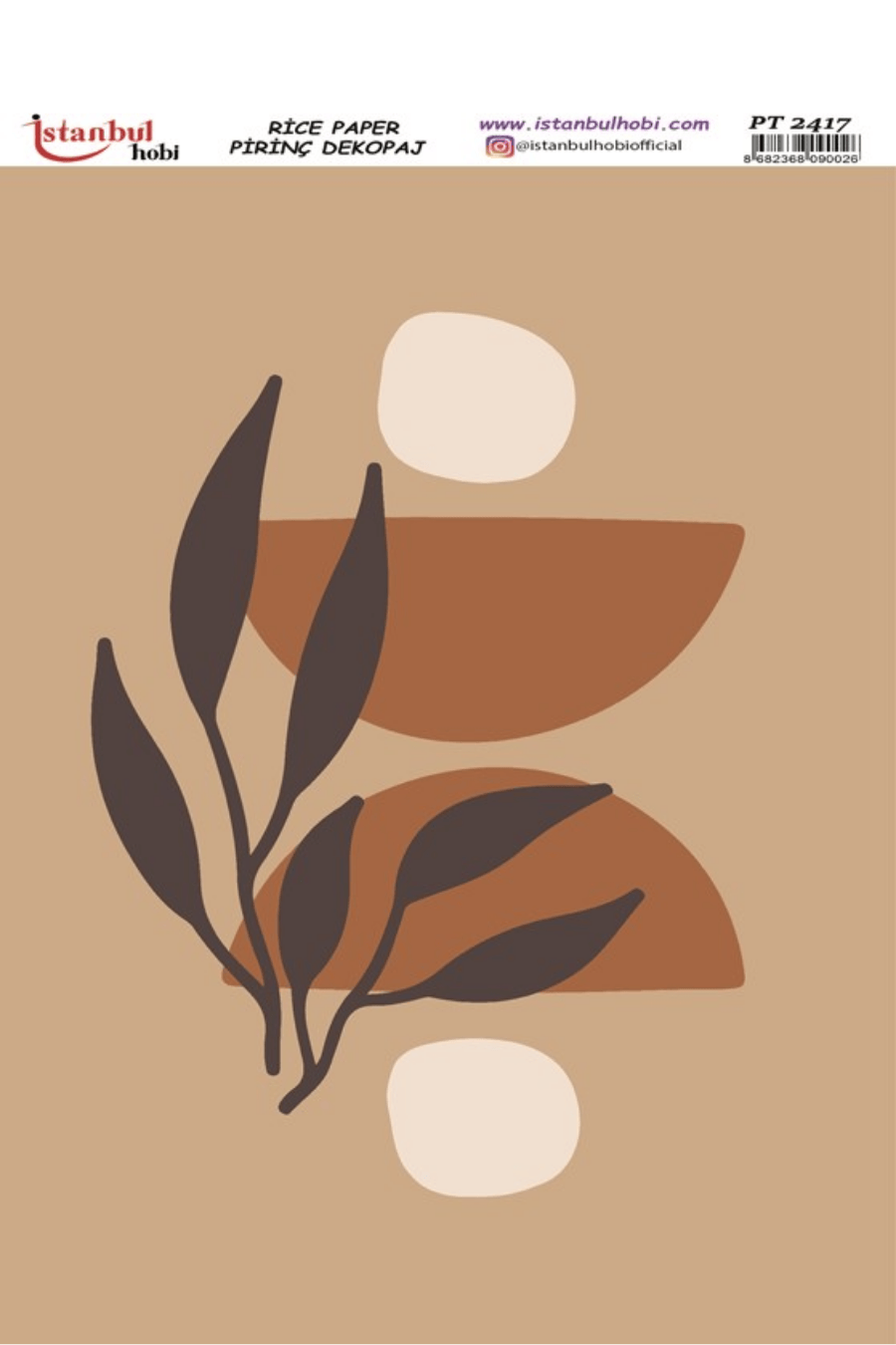 Pirinç Dekopaj Boho Serisi PT-2417