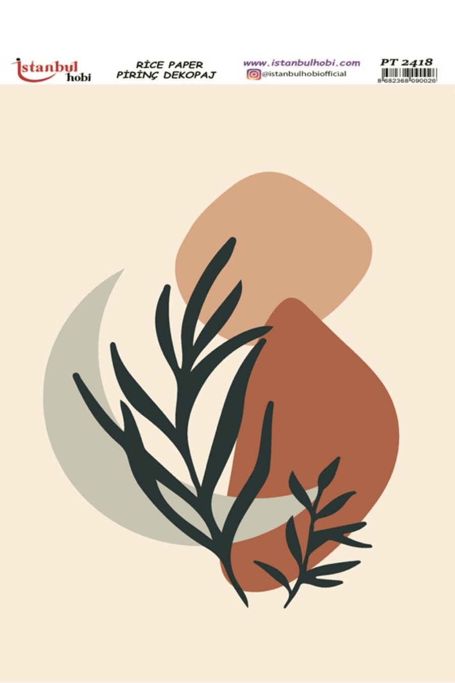 Pirinç Dekopaj Boho Serisi PT-2418