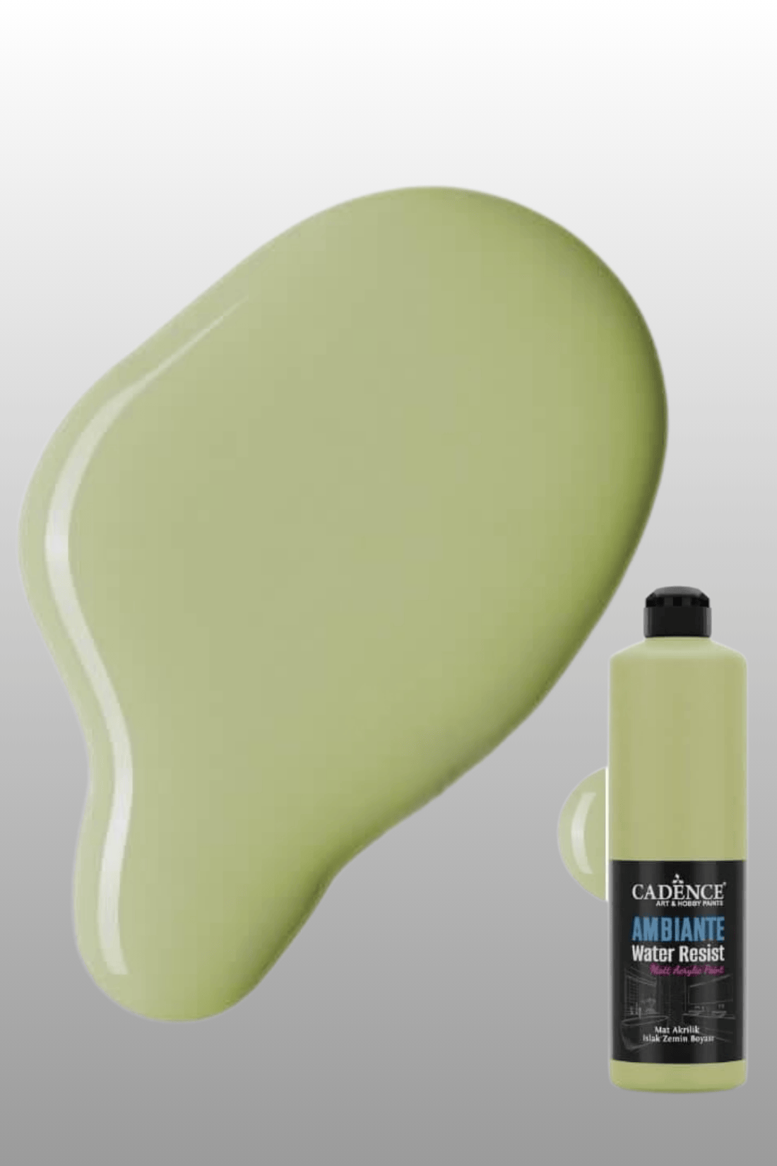 Açık Ihlamur Yeşil Ambiante Islak Zemin Boyası 250ml+10ml Katalizör