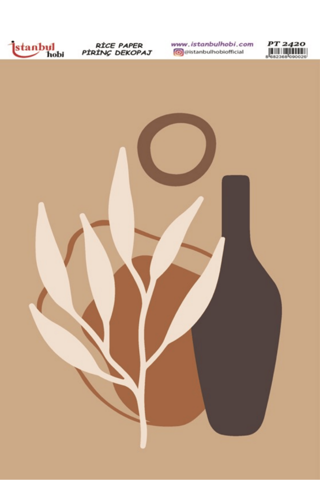 Pirinç Dekopaj Boho Serisi PT-2420