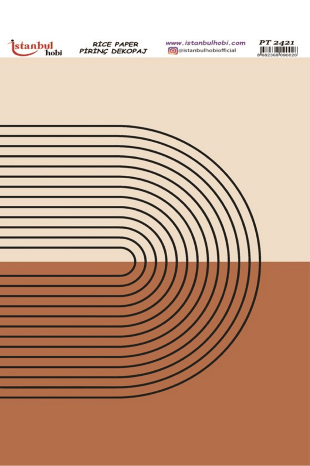 Pirinç Dekopaj Boho Serisi PT-2421