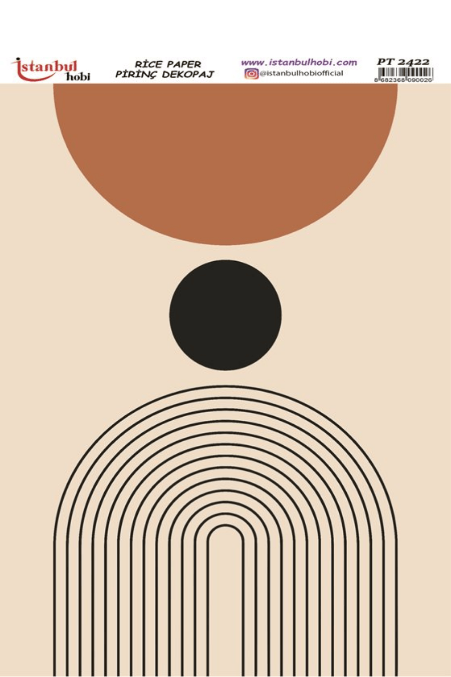 Pirinç Dekopaj Boho Serisi PT-2422