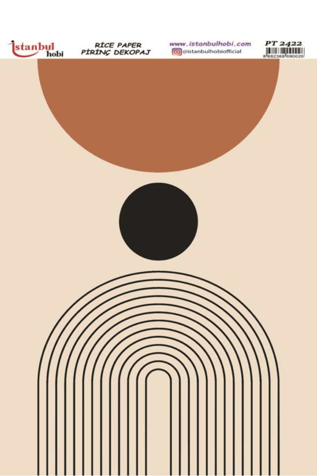 Pirinç Dekopaj Boho Serisi PT-2422