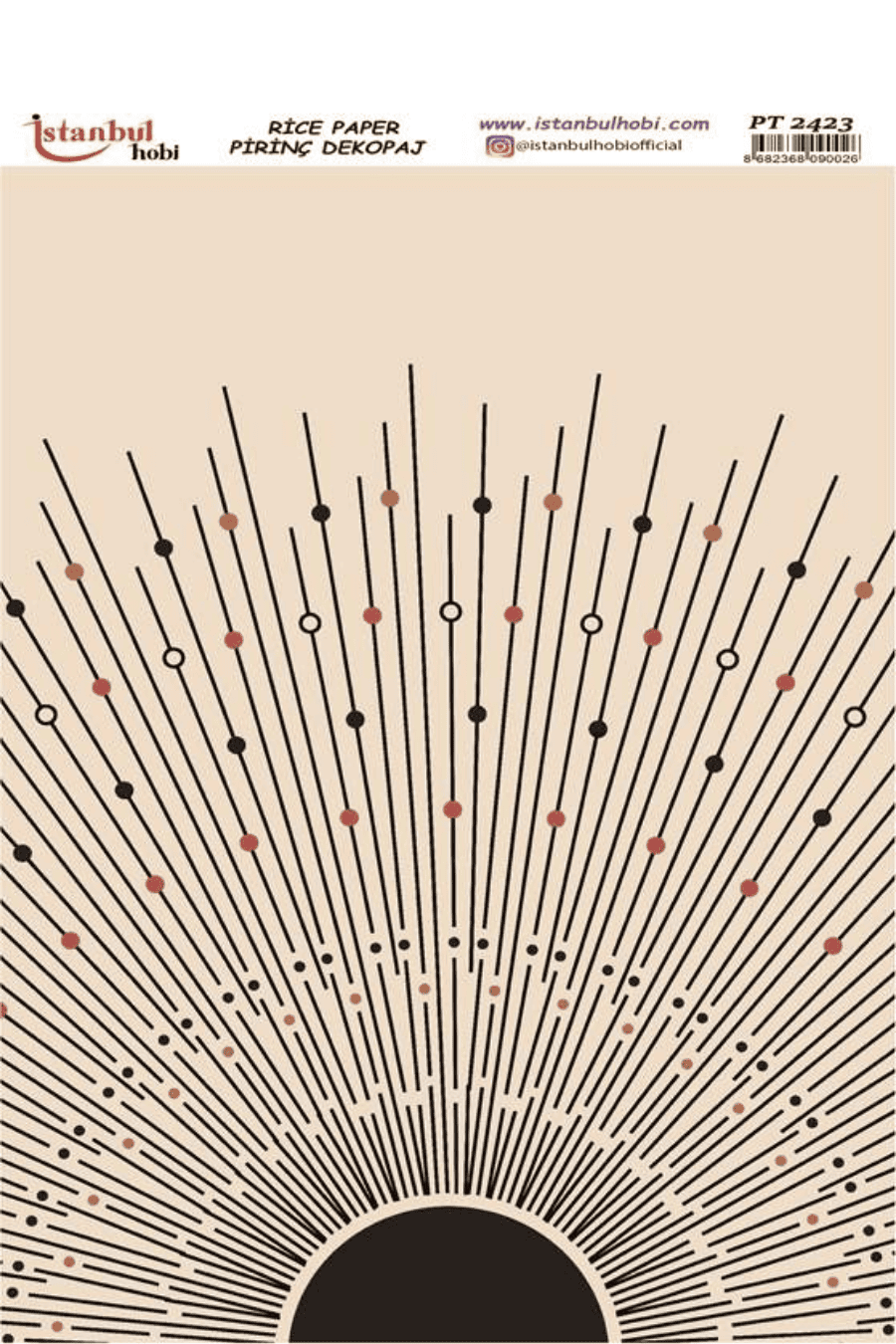 Pirinç Dekopaj Boho Serisi PT-2423