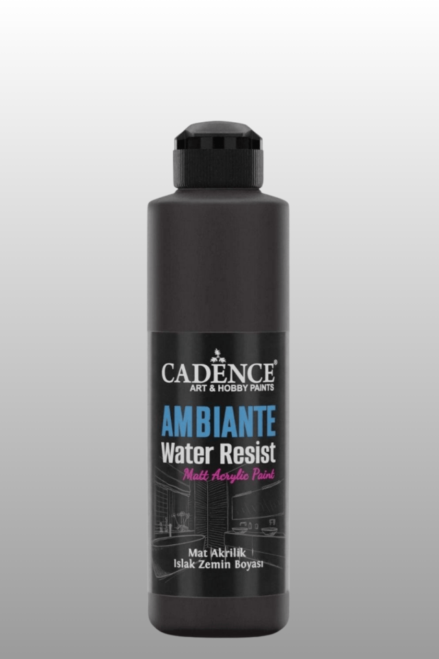 Siyah Ambiante Islak Zemin Boyası 250ml+10ml Katalizör