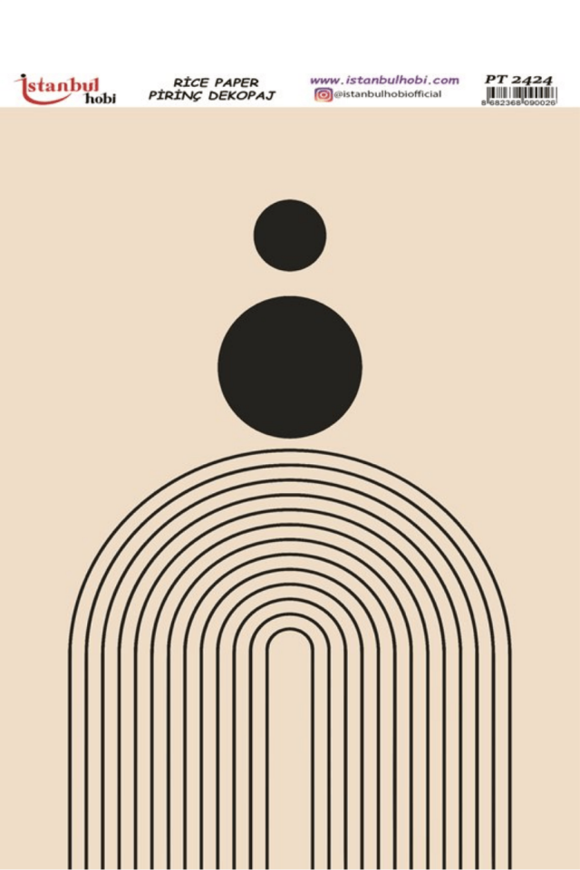 Pirinç Dekopaj Boho Serisi PT-2424