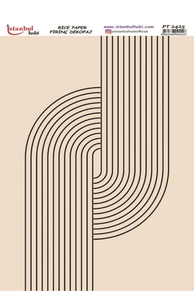 Pirinç Dekopaj Boho Serisi PT-2425