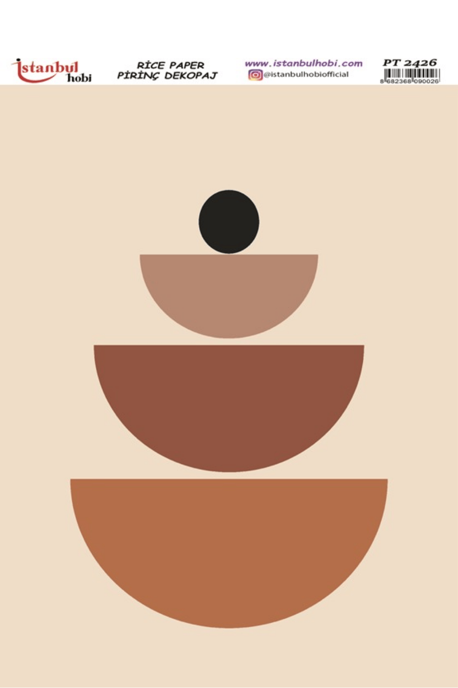 Pirinç Dekopaj Boho Serisi PT-2426