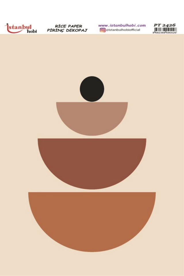 Pirinç Dekopaj Boho Serisi PT-2426