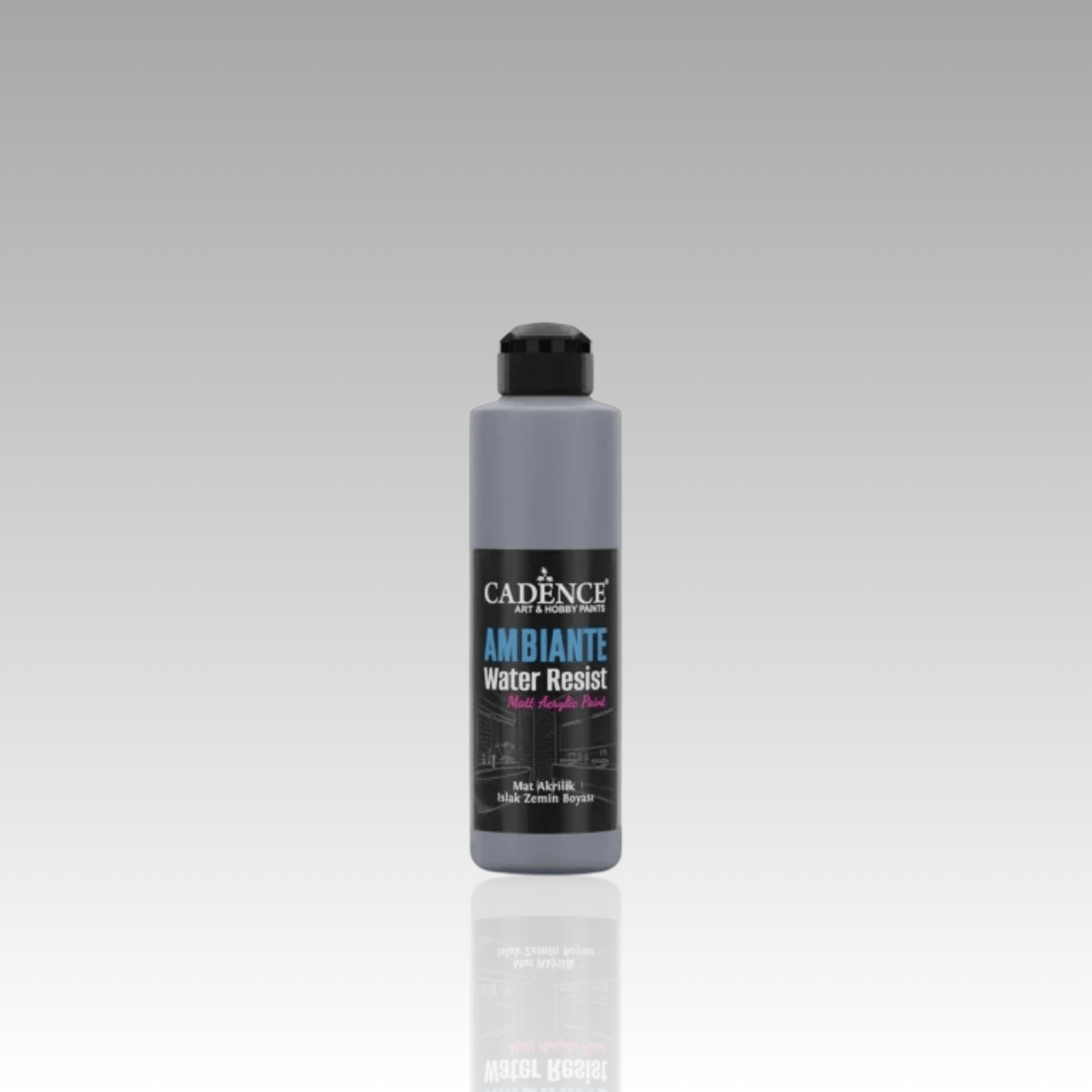 Koyu Gri Ambiante Islak Zemin Boyası 250ml+10ml Katalizör