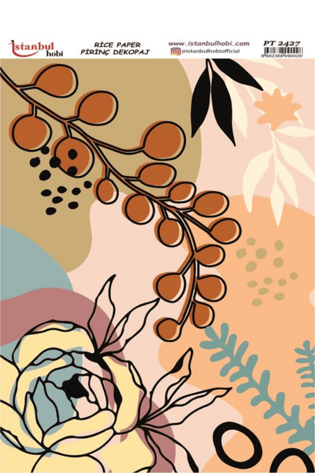 Pirinç Dekopaj Boho Serisi PT-2427