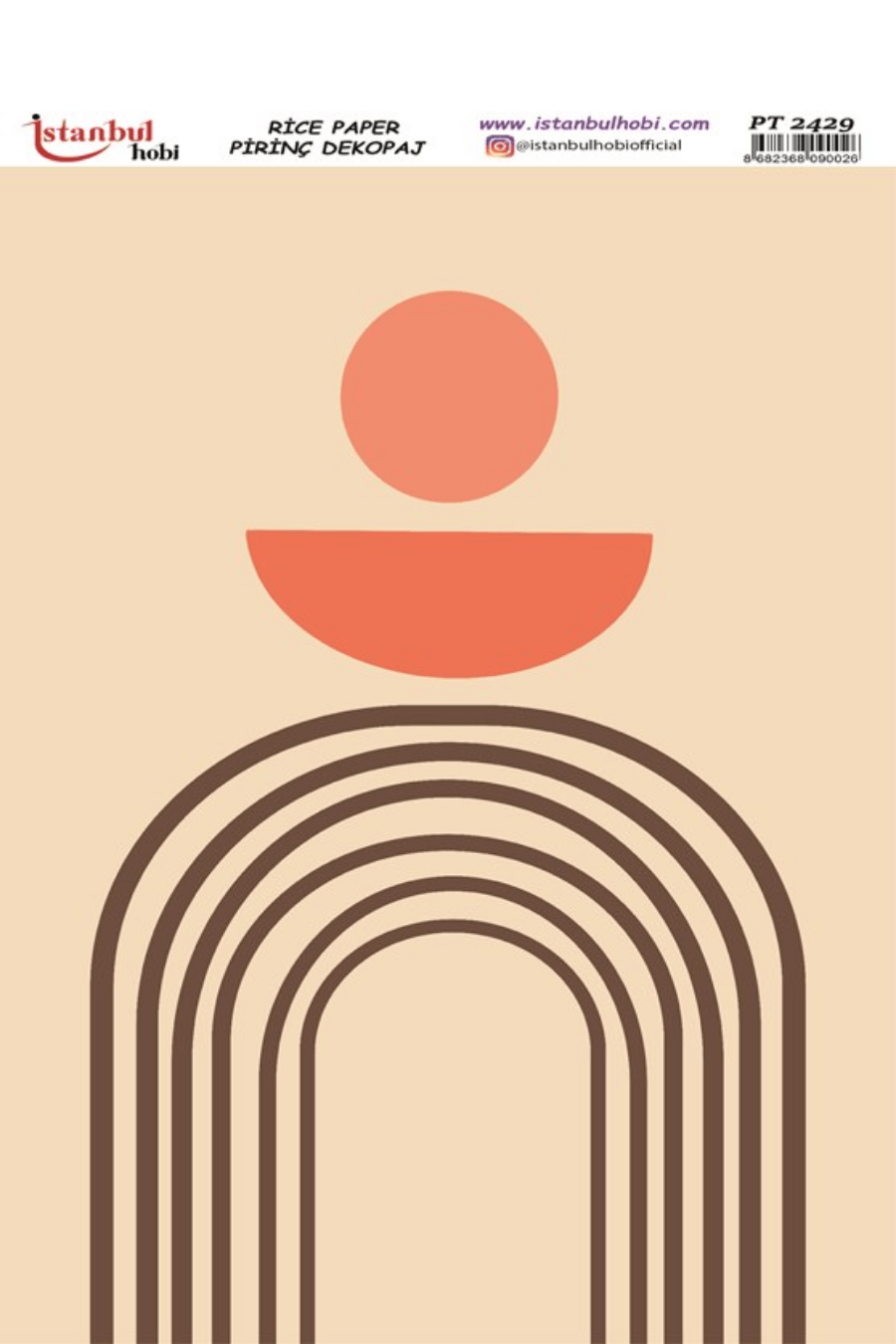Pirinç Dekopaj Boho Serisi PT-2429