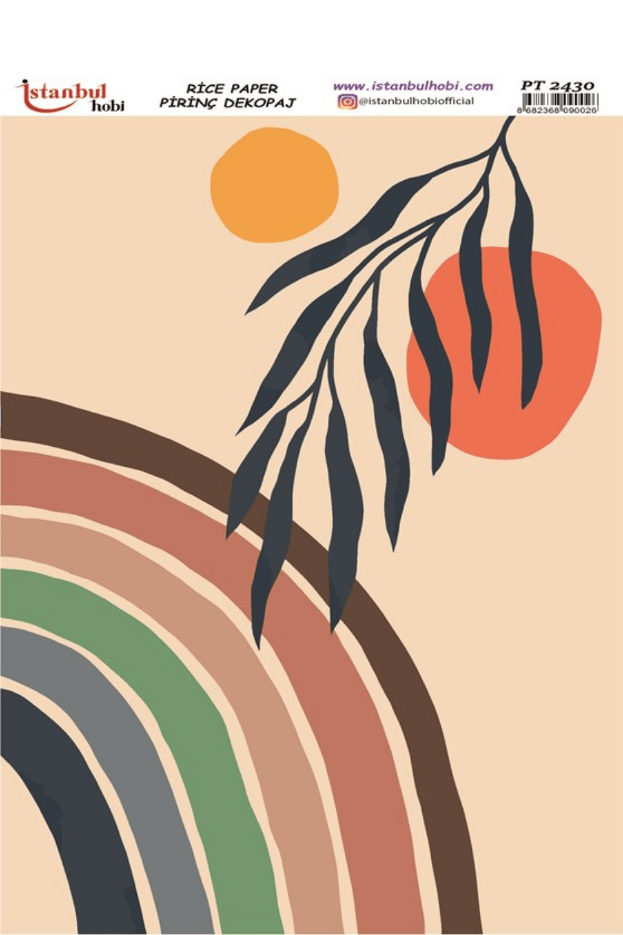 Pirinç Dekopaj Boho Serisi PT-2430