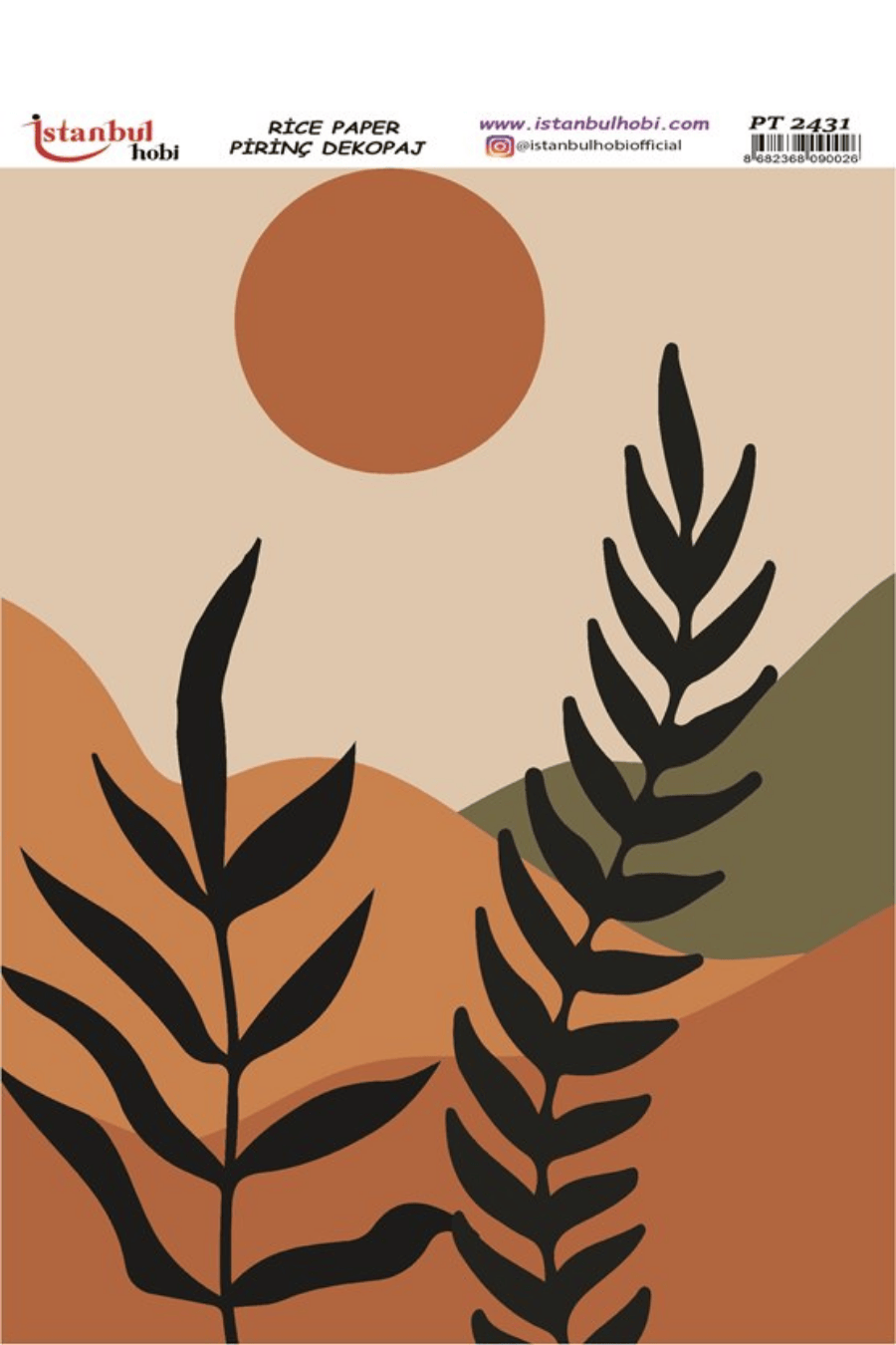Pirinç Dekopaj Boho Serisi PT-2431