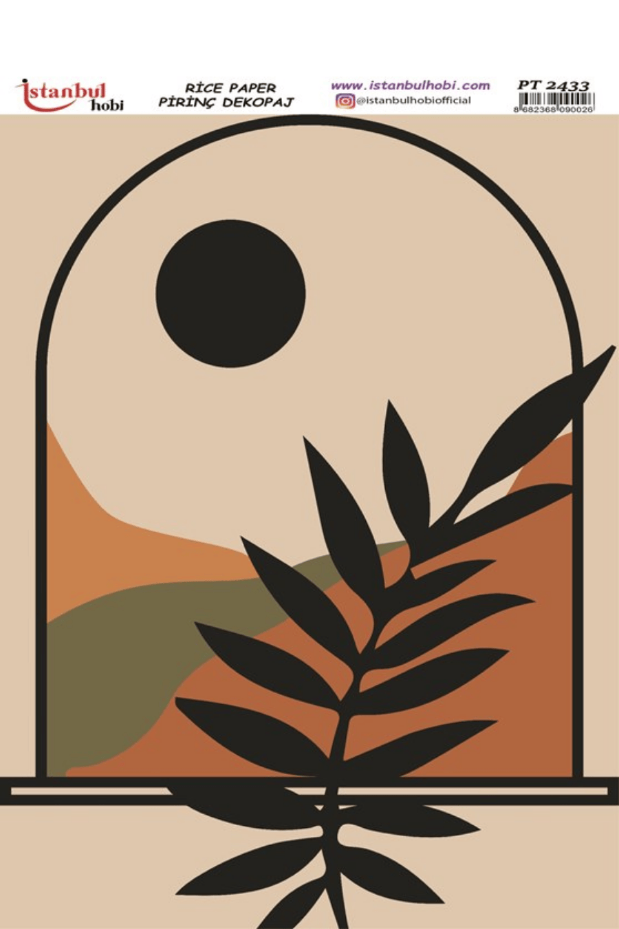 Pirinç Dekopaj Boho Serisi PT-2433